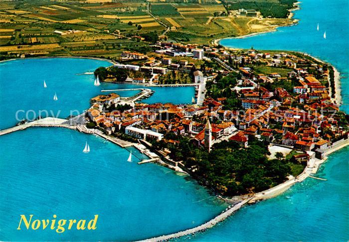 Novigrad Croatia Fliegeraufnahme