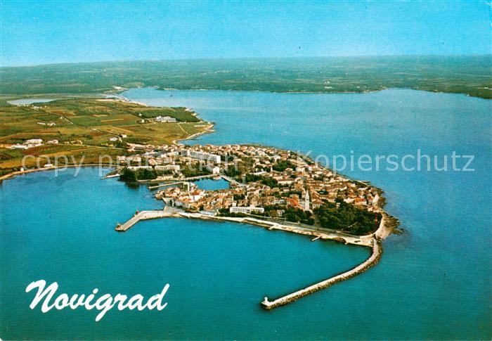 Novigrad Croatia Fliegeraufnahme