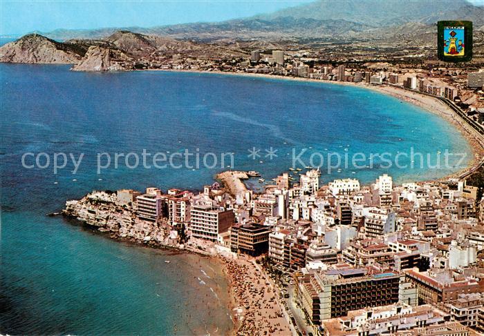 Benidorm ES Fliegeraufnahme