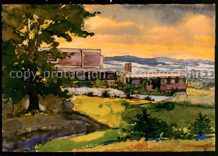 Huellhorst Haus Reineberg Aquarell