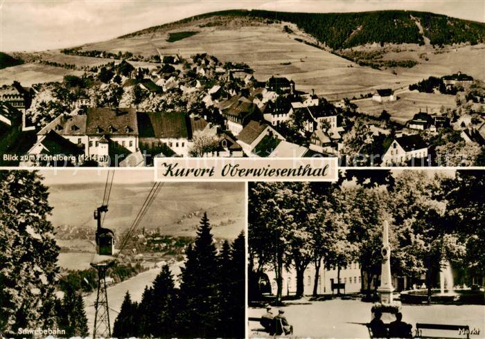 Oberwiesenthal Erzgebirge mit Fichtelberg Schwebebahn Markt