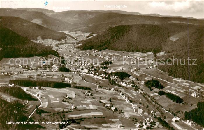 Mitteltal Schwarzwald Fliegeraufnahme