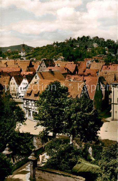 Hersbruck Bayern Blick vom Michelsberg