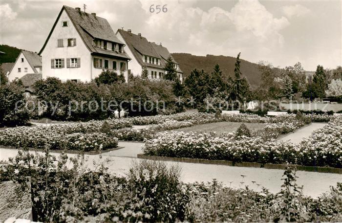 Hersbruck Bayern Rosengarten beim Strudelbad