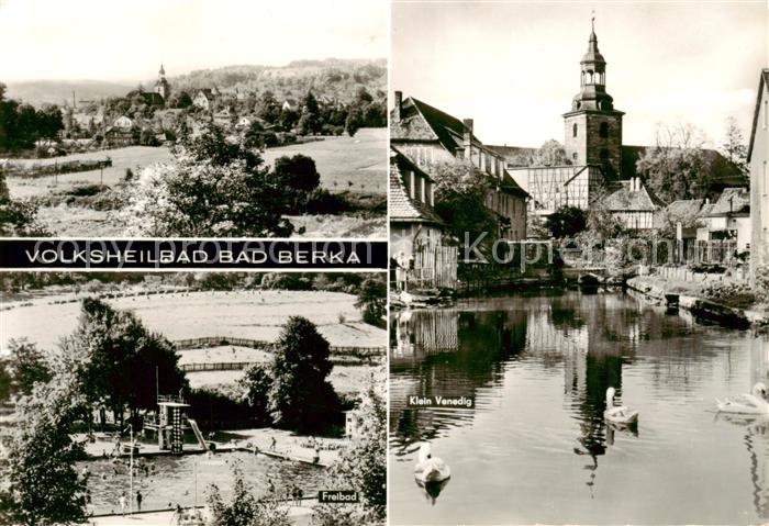 Bad Berka Panorama Freibad Klein Venedig
