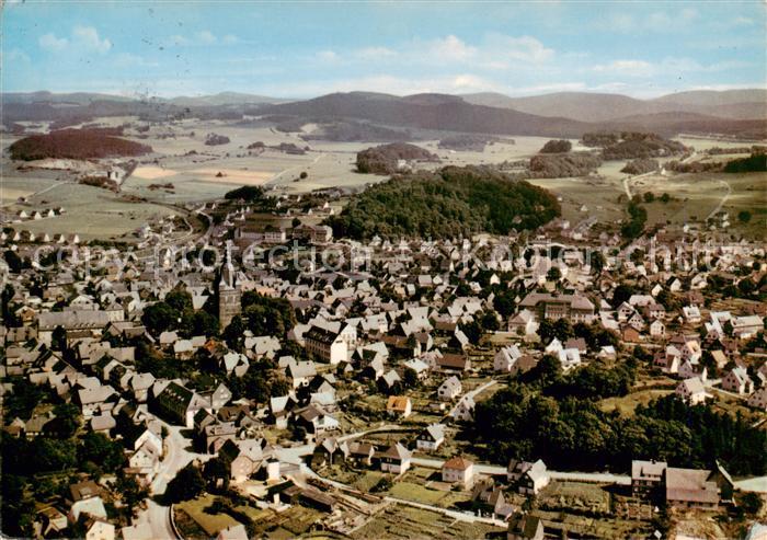 Brilon Hochsauerlandkreis NRW Fliegeraufnahme