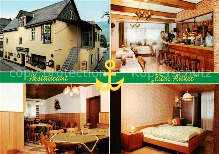 Osterspai Restauran Zum Anker Bar Gaststube Zimmer