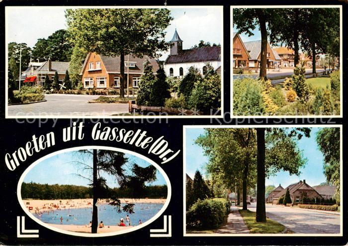 Gasselte Aa en Hunze NL Teilansichten Schwimmbad