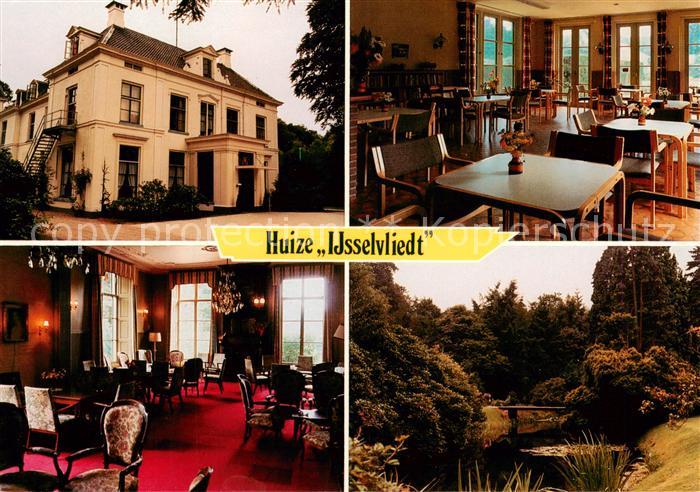 S-Gravenhage Den Haag NL Huize Ijsselvliedt Gastraeume Waldpartie