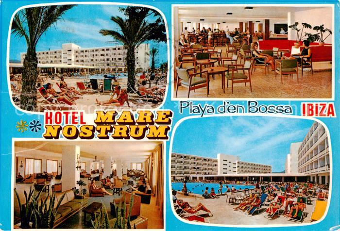 Playa-d-en-Bossa Ibiza ES Hotel Mare Nostrum Speisesaal Foyer Pool