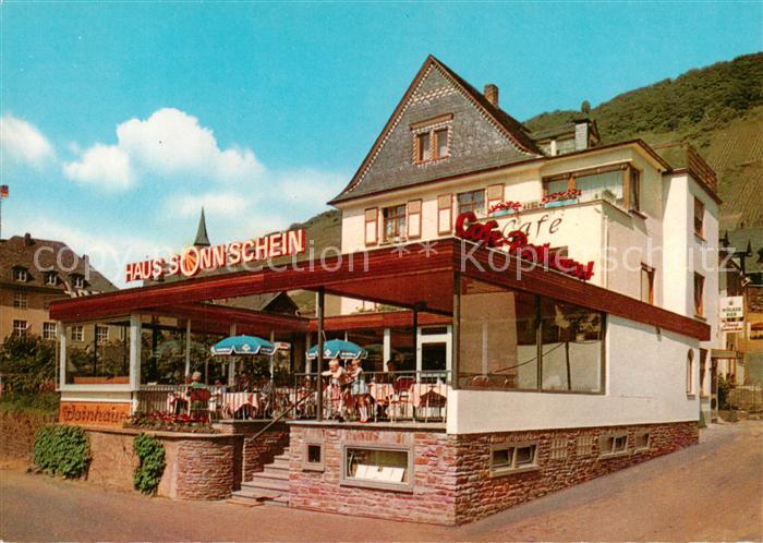 Cochem Kochem Mosel Weinhaus Cafe Sonnschein