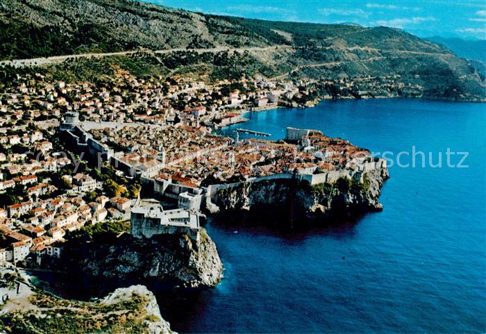 Dubrovnik Ragusa Fliegeraufnahme