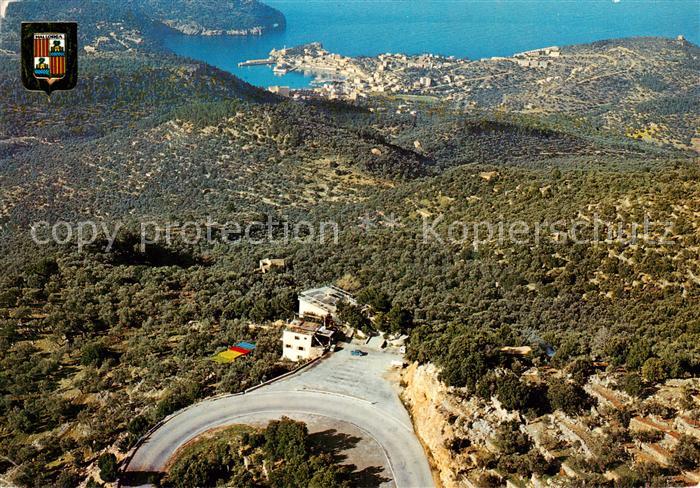 Soller Mallorca Vista aerea del Puerto y Mirador de Ses Barques