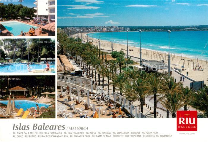 Islas Baleares Playa Cala Millor Hotel Riu Concordia Hotel Riu Sofia Hotel Riu F