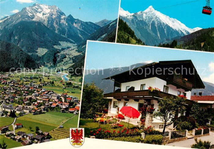 Mayrhofen Zillertal AT Gaestehaus Lechner Panorama Seilbahn