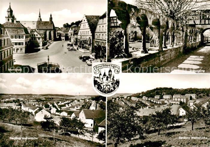 Feuchtwangen Marktplatz Kreuzgang Siedlung Weiherlache