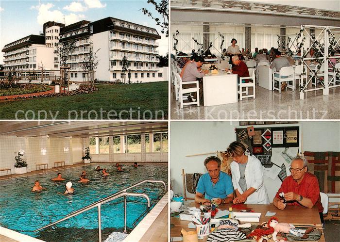 Flechtingen Median Reha Klinik Speisesaal Hallenbad Aufenthaltsraum