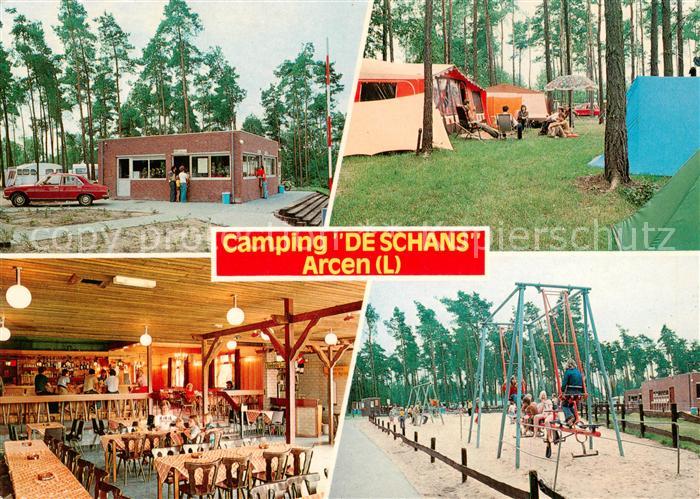 Arcen NL Camping De Schans Restaurant Spielplatz Zeltplatz