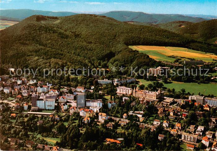 Bad Wildungen Kurviertel Fliegeraufnahme