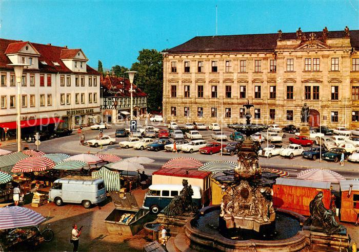 ERLANGEN Bayern Marktplatz und Schloss