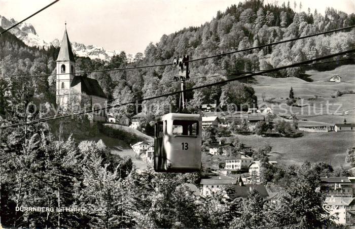 Duerrnberg Hallein AT Gondelbahn zur Einfahrt ins Salzbergwer
