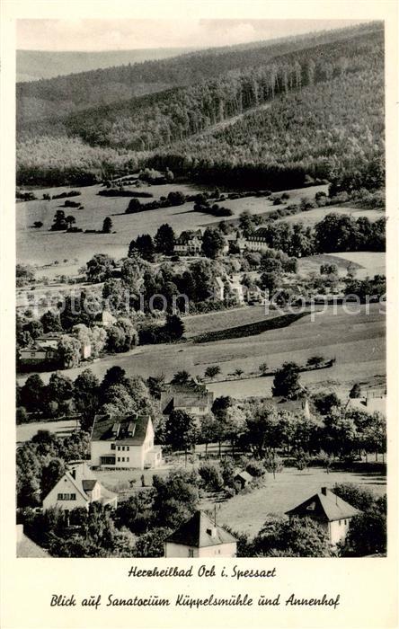 Bad Orb Sanatorium Kueppelsmuehle und Annenhof