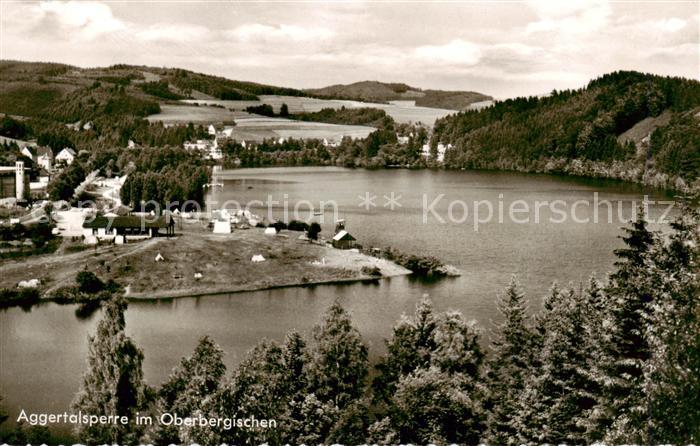Aggertalsperre im Oberbergischen Panorama