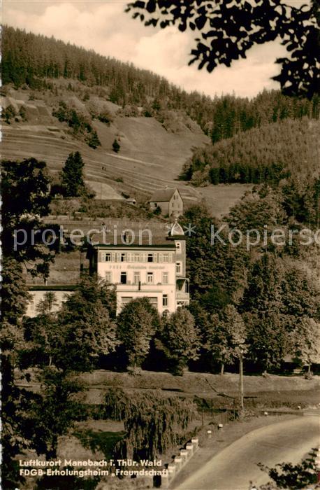 Manebach FDGB Erholungsheim Freundschaft