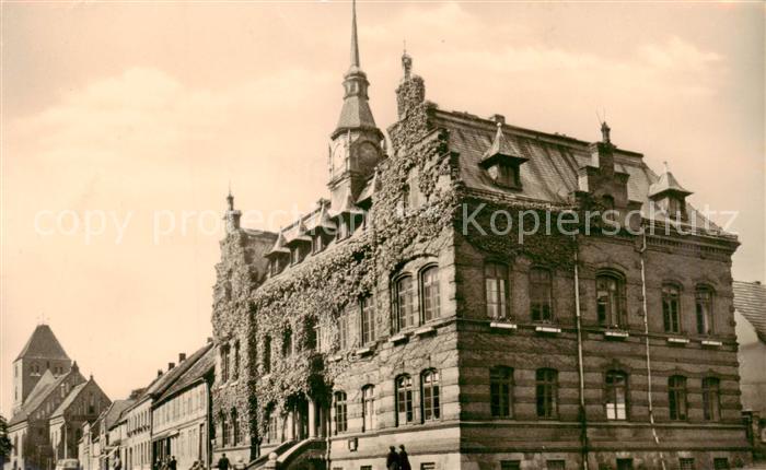 Plau Mecklenburg Rathaus