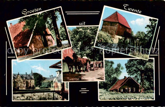 Twente Twentse Boerderi Kasteel Twickel Watermolen Twentse Boorderij