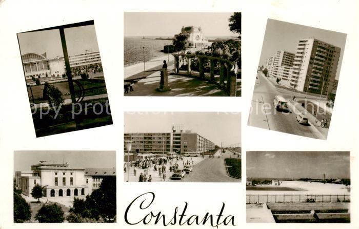 Constanta Konstanza RO Teilansichten Kuestenort Strandpromenade Hotels