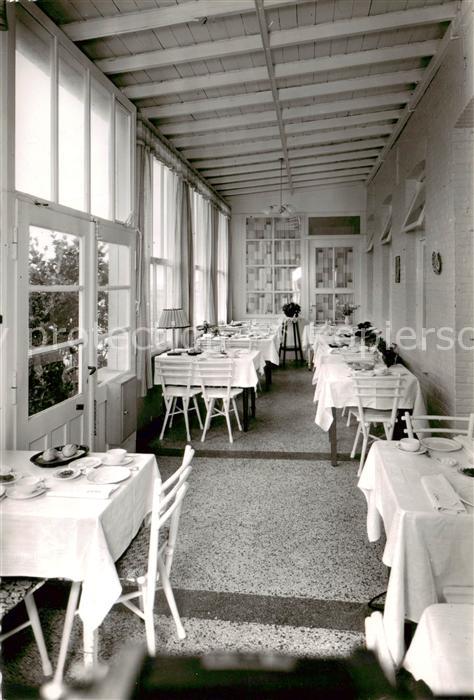 Norderney Nordseebad Pension Fiedler Wintergarten Gastraum