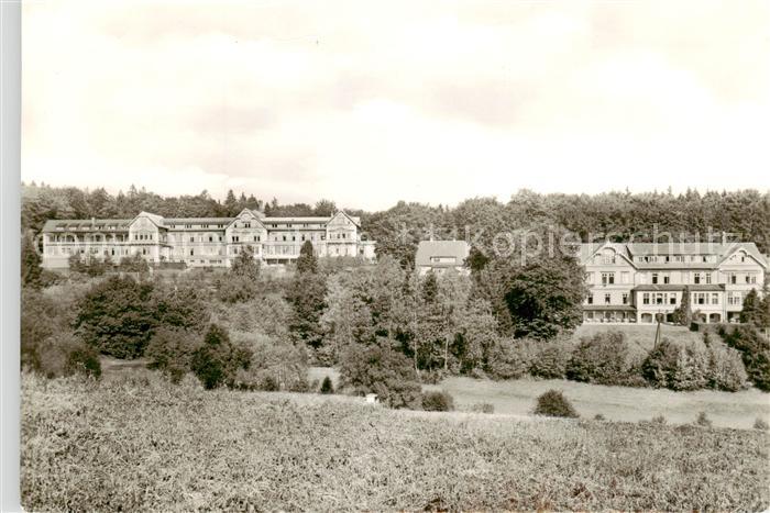 Stiege Fachkrankenhaus Albrechtshaus Hauptgebaeude mit Marienheim