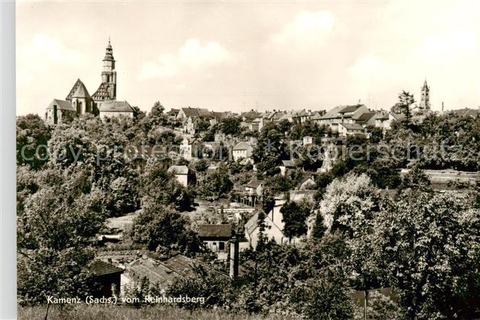 Kamenz Sachsen Stadtpanorama Blick vom Reinhardsberg