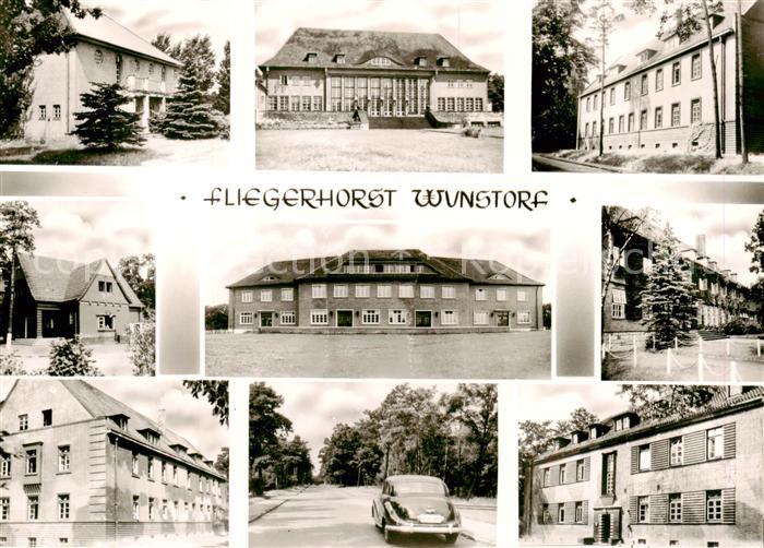 Wunstorf Fliegerhorst Offizierskasino Mannschaftsunterkuenfte Strasse