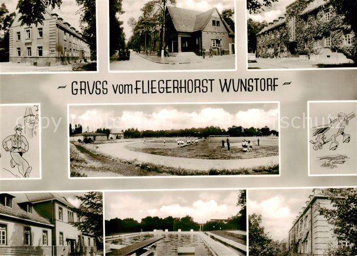 Wunstorf Teilansichten Panorama Schwimmbad