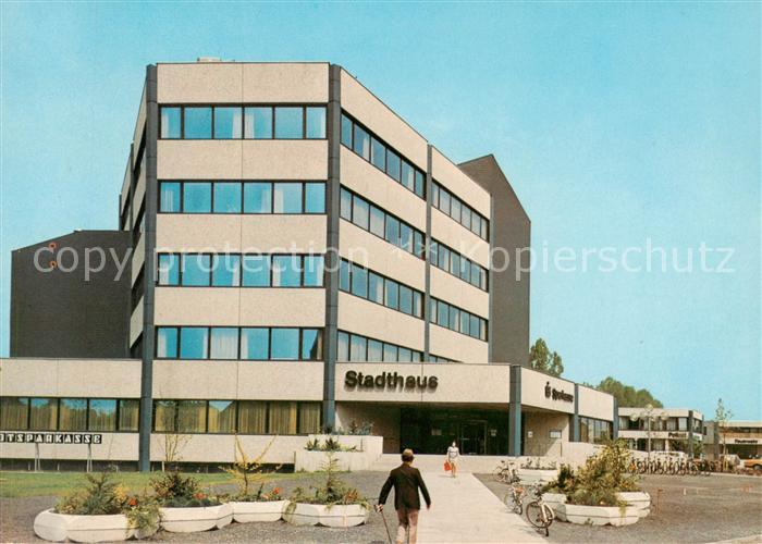 Werne  Lippe Muenster Westfalen Neues staedt Verwaltungszentrum am Adenauer Plat