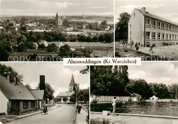 Altenweddingen Polytechnische Oberschule Breite Strasse Schwimmbad