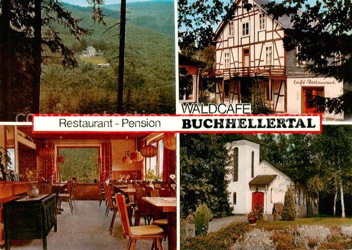 Burbach Siegerland Restaurant Pension Waldcafe Buchhellertal Gaststibe