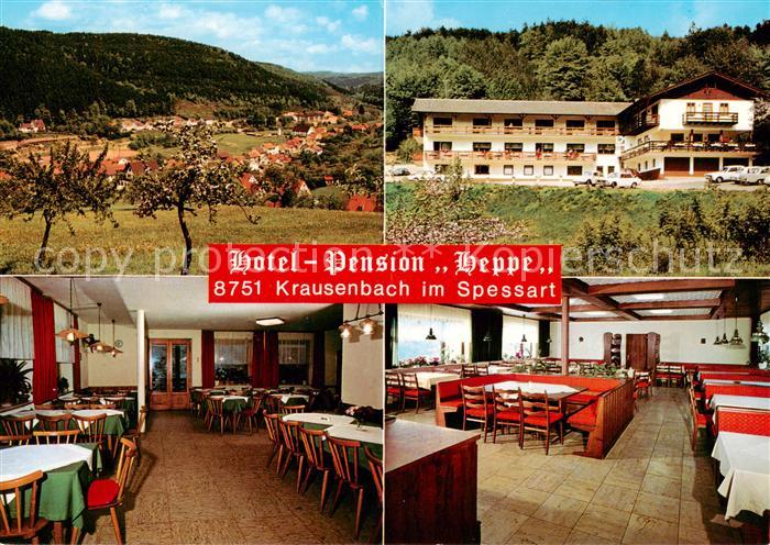 Krausenbach Panorama Hotel Pension Heppe Gastraeume