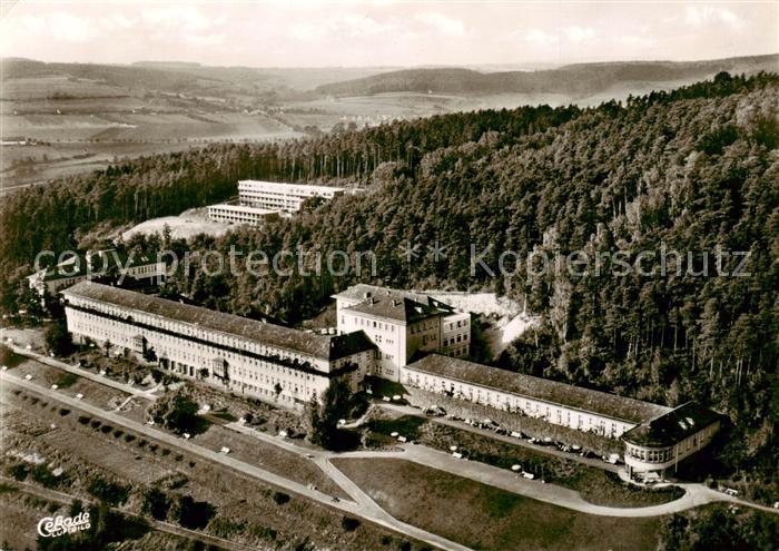 Hoexter Weser Weserbergland Klinik Fliegeraufnahme