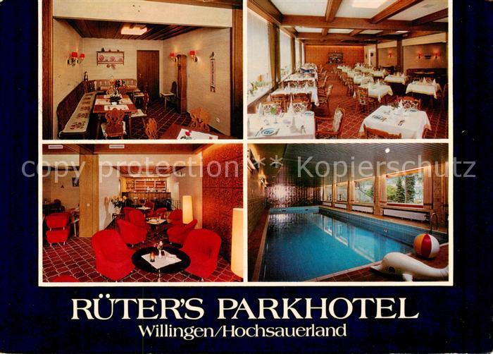 Willingen Sauerland Rueters Parkhotel Gastraeume Hallenbad