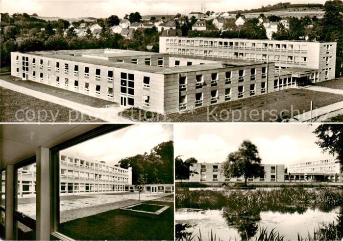 Bueren Westfalen Internat des Jesuitenkollegs Teilansichten