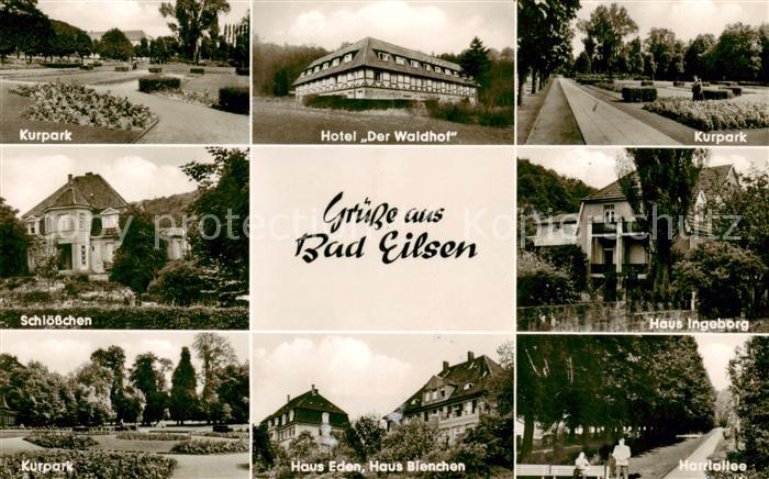 Bad Eilsen Kurpark Hotel Der Waldhof Schloesschen Haus Eden Haus Bienchen Haus I
