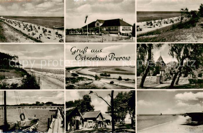 Prerow Ostseebad Strandpartien Fischerboot Restaurant