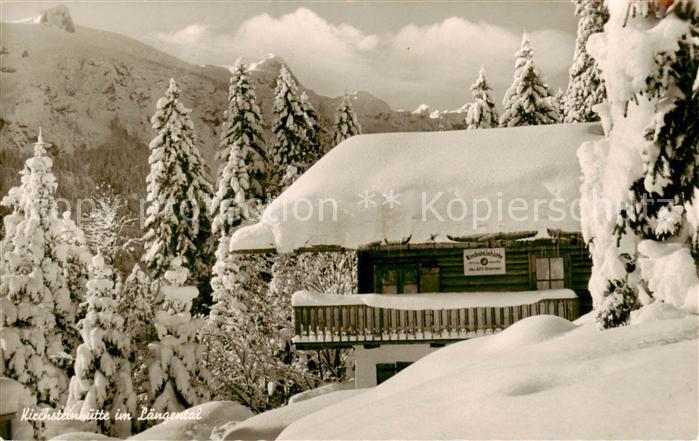 Arzbach Bad Toelz Kirchsteinhuette im Laengental