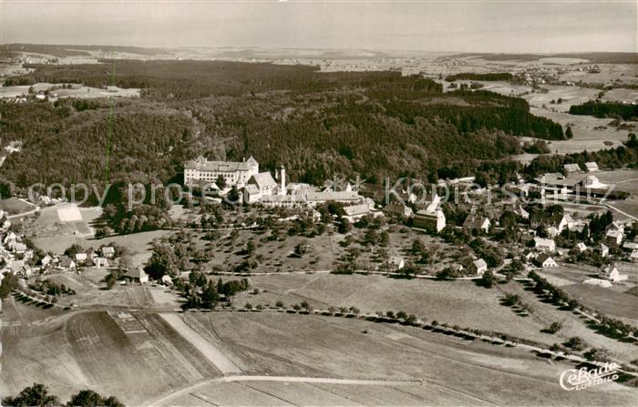Wolfegg Fliegeraufnahme mit Schloss
