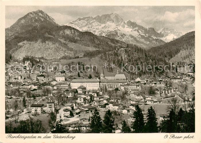 BERCHTESGADEN Bayern mit dem Untersberg