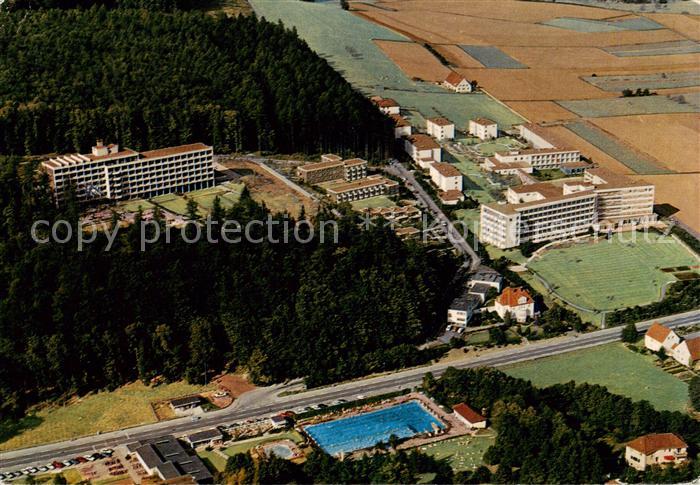 Bad Driburg Herz Rheuma Klinik Fliegeraufnahme
