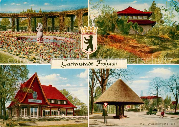 Frohnau Berlin Pergola Buddha Tempel Restaurant Carl Polo Platz Pilz Oranienburg